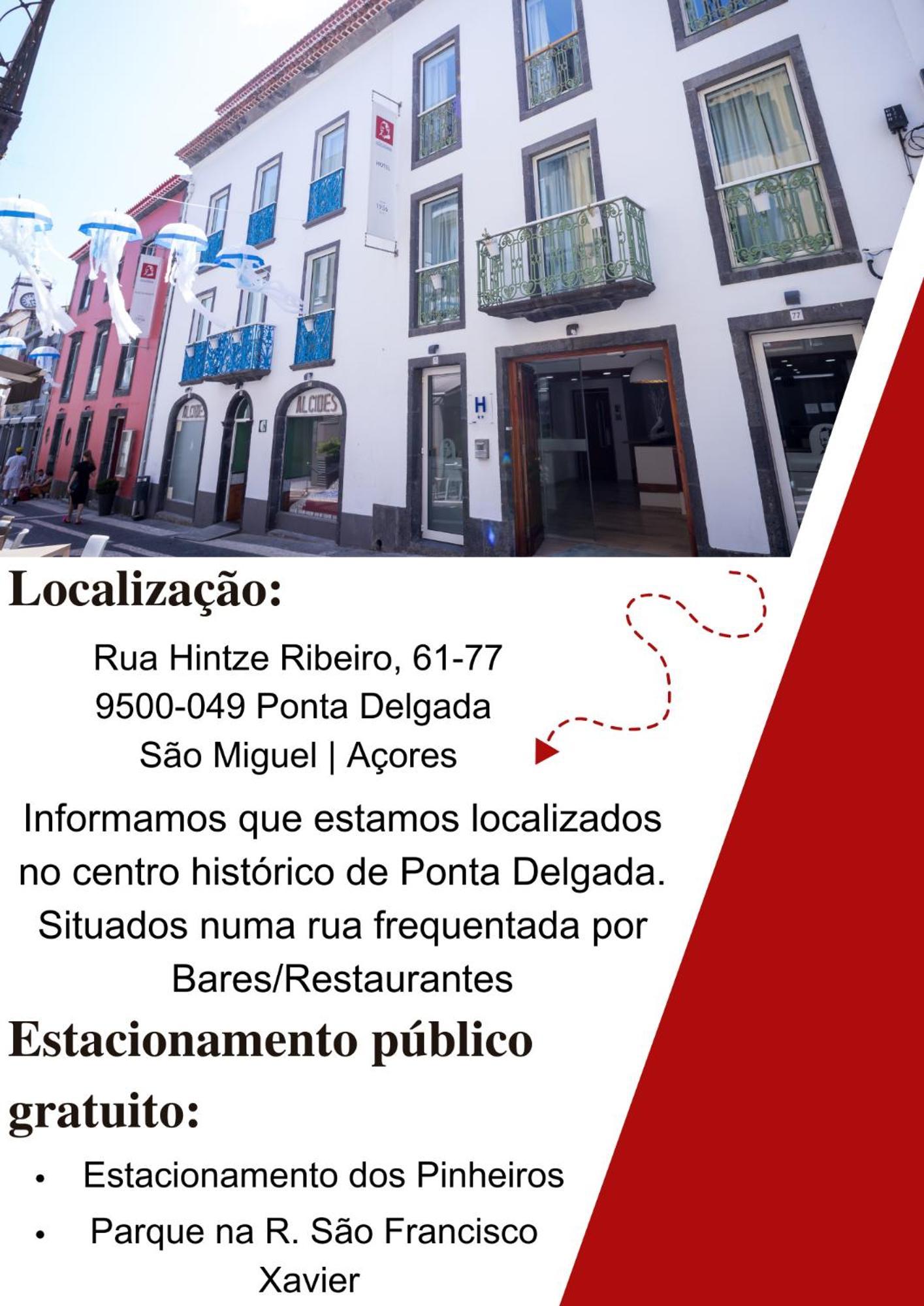Hotel Alcides Ponta Delgada  Exterior photo